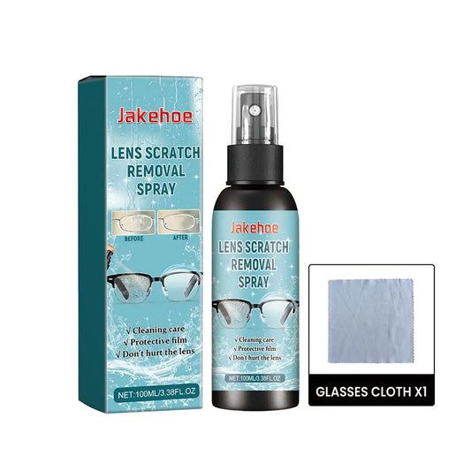 Lens Cleaner + Cotton Cloth